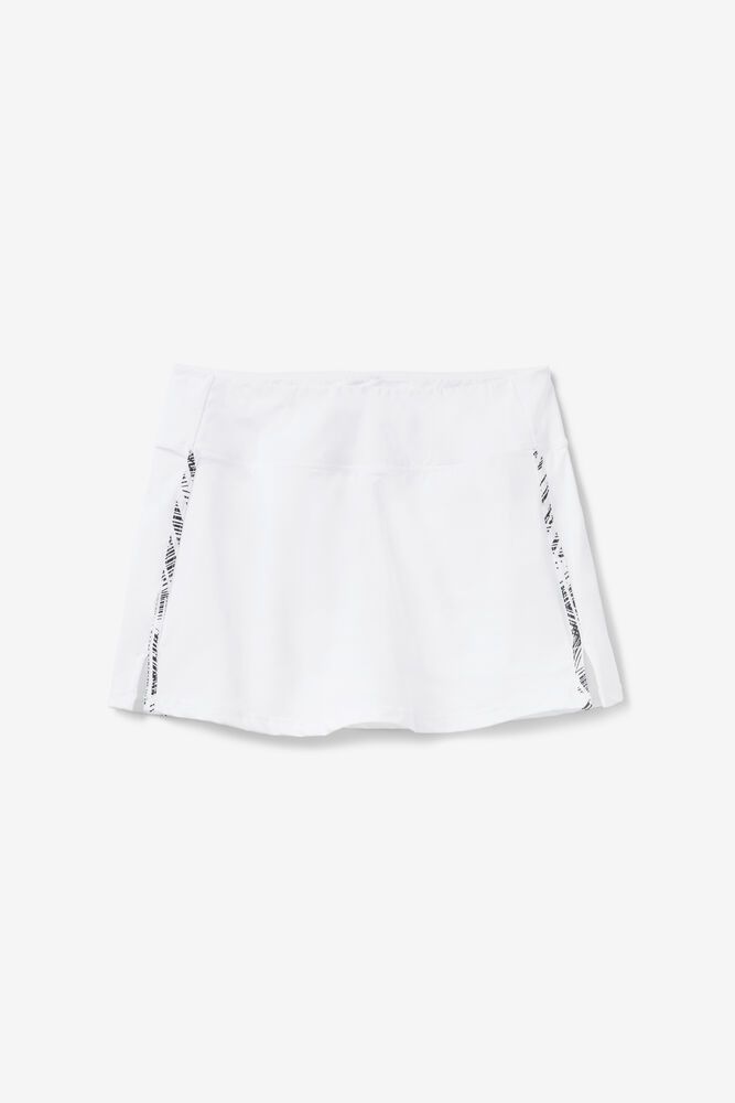 Fila Skirts Foul Line 13.5" Womens White - India ARJ-642037